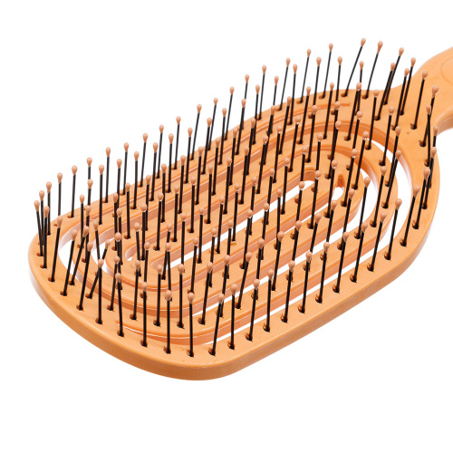 Щетка для укладки "Aroma", с ароматом персика DEWAL BEAUTY 5464-Peach