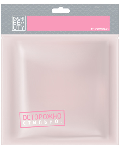 Косметичка "Горох" DEWAL BEAUTY BG-12grey