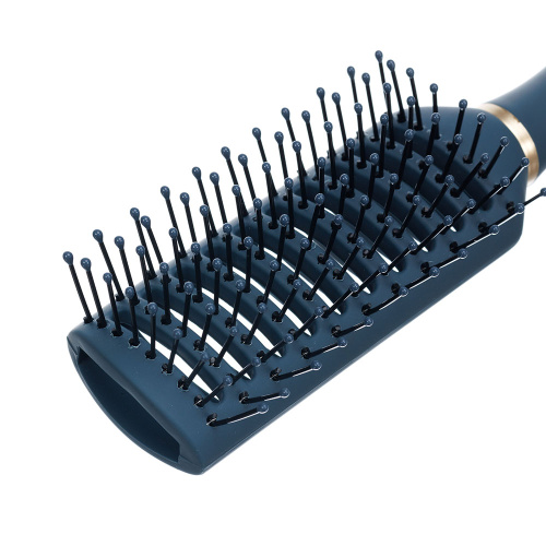 Щетка продувная, прямоугольная, 9 рядов DEWAL BEAUTY DBBM9552
