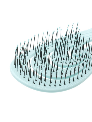 Щетка продувная Ocean wave с нейлоновым штифтом DEWAL BEAUTY DBEF8-1Blue