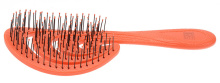 Щетка продувная Ocean wave с нейлоновым штифтом DEWAL BEAUTY DBEF8-1Coral