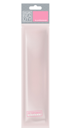 Расческа рабочая с металлическим хвостиком оранжевая DEWAL BEAUTY DBO6105