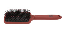 Щетка массажная квадратная "Прованс" с пластиковым штифтом DEWAL BEAUTY DBPR5Brown