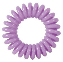 Резинки для волос "Пружинка" цвет фиолетовый (3 шт) DEWAL BEAUTY DBR22