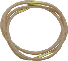 Резинки для волос бежевые, midi (8 шт) DEWAL BEAUTY DBR4