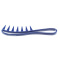 Гребень с ручкой синий DEWAL BEAUTY DBS6841