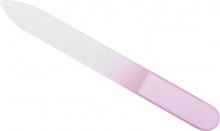 Пилка стеклянная розовая 9 см DEWAL BEAUTY GF-02