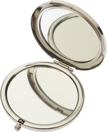 Зеркало серия "Дикая природа" карманное круглое, d 7 см DEWAL BEAUTY JM-01234B*